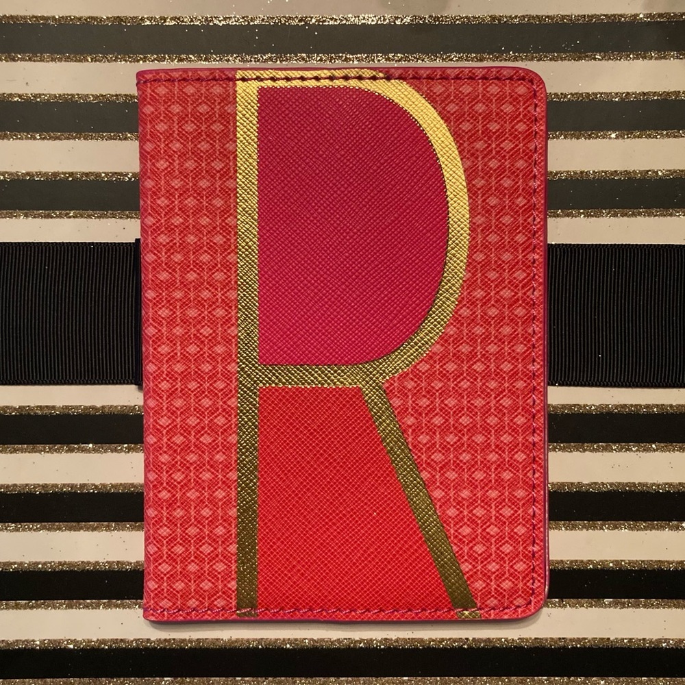 Anthropologie Mod Monogram Passport Holder - R